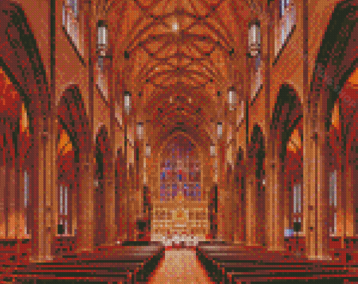 Inside The Trinity Church Diamond Painting