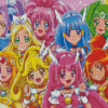 Japanese Smile Precure Diamond Painting