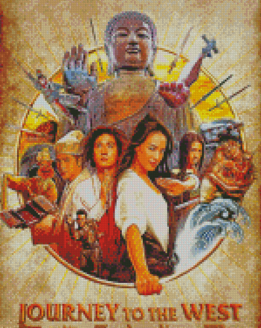 Journey To The West Conquering The Demons Movie Diamond Painting