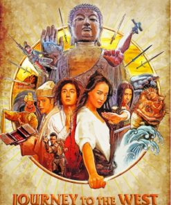 Journey To The West Conquering The Demons Movie Diamond Painting