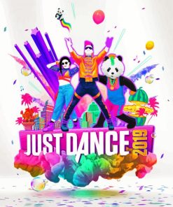 Just Dance Game Poster Diamond Painting