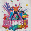 Just Dance Game Poster Diamond Painting