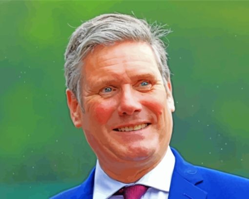 Keir Starmer Diamond Painting