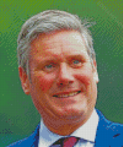 Keir Starmer Diamond Painting