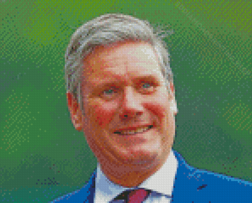 Keir Starmer Diamond Painting