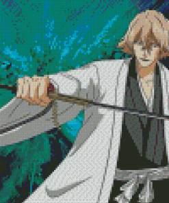 Kisuke Urahara Anime Character Diamond Painting