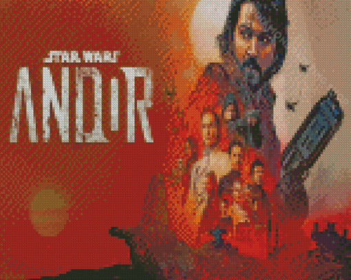 Star Wars Andor Poster Art Diamond Painting