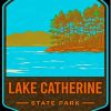 Lake Catherine State Park Poster Diamond Painting