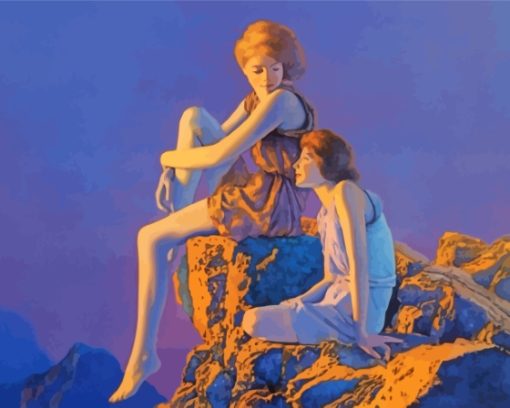 Maxfield Parrish Contentment Diamond Painting