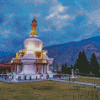 Memorial Chorten Bhutan Diamond Painting