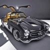 Mercedes Sl 300 Black Car Diamond Painting