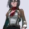 Mikasa Ackerman From Attack On Titan Diamond Painting