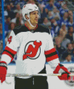 Miles Wood Devils Team Player Diamond Painting