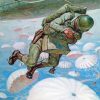 Military Paratrooper Diamond Painting