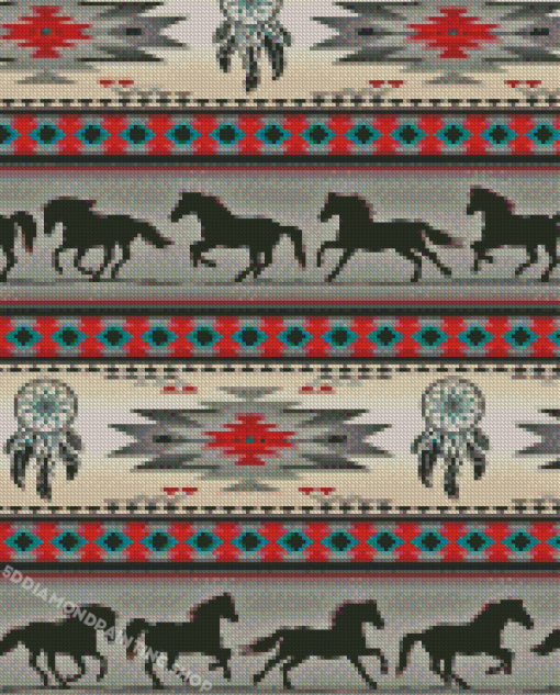 Navajo Design Diamond Painting