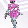 Pink Power Rangers Diamond Painting