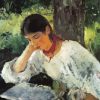 Portrait Of Adelaida Simonovich Serov Diamond Painting