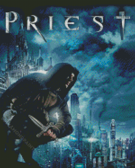 Priest Film Poster Diamond Painting