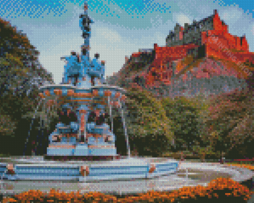 Princes Street Garden Diamond Painting