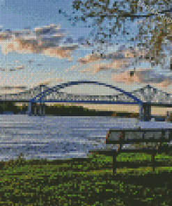 Riverside Park La Crosse Diamond Painting