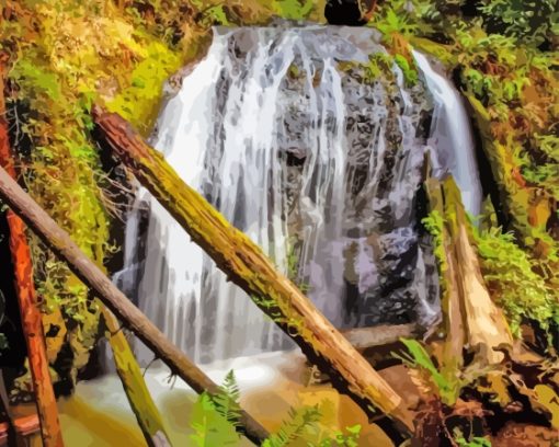 Russian Gulch State Park Diamond Painting