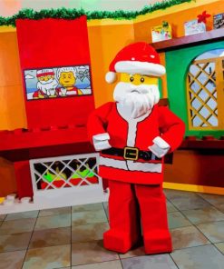 Santa Claus Legoland Park Diamond Painting