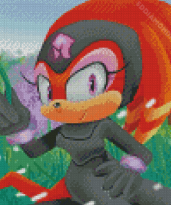 Shade The Echidna Sonic Diamond Painting