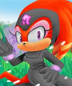 Shade The Echidna Sonic Diamond Painting