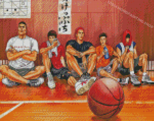 Slam Dunk Anime Diamond Painting