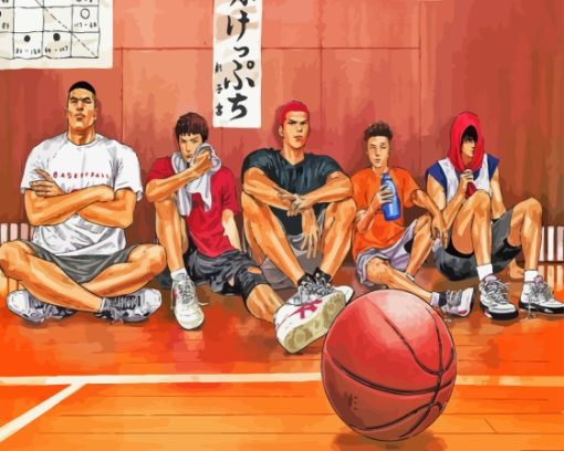 Slam Dunk Anime Diamond Painting