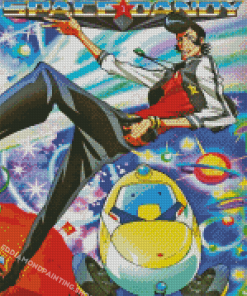 Space Dandy Serie Diamond Painting