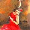 Spanish Flamenco Dancer Art Diamond Painting