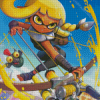 Splatoon 3 Agent 3 Diamond Painting