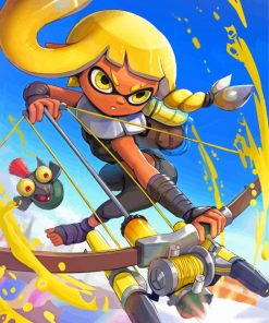 Splatoon 3 Agent 3 Diamond Painting