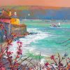 St Mawes Springtime Diamond Painting