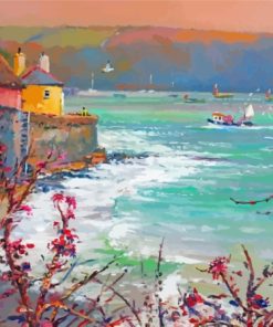 St Mawes Springtime Diamond Painting