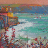 St Mawes Springtime Diamond Painting