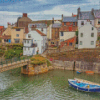 Staithes Village Diamond Painting