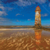 Talacre Lighthouse North Coast Wales Diamond Painting