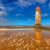 Talacre Lighthouse North Coast Wales Diamond Painting