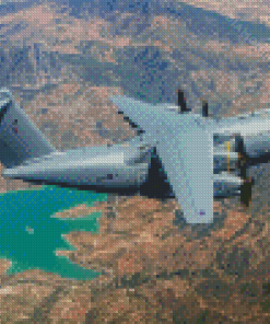 The Airbus A400M Atlas Diamond Painting