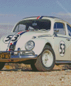 The Herbie Car Diamond Painting