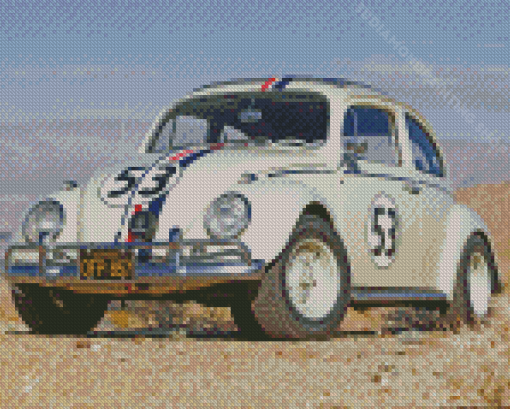 The Herbie Car Diamond Painting