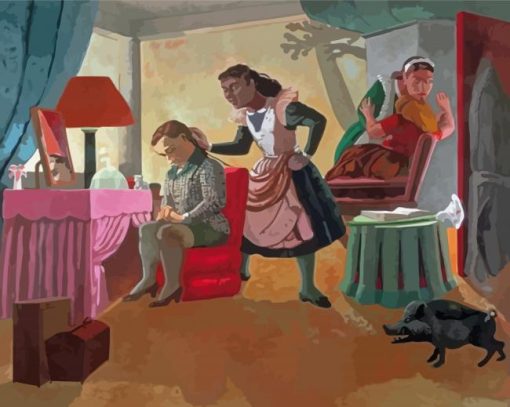 The Maids Paula Rego Diamond Painting