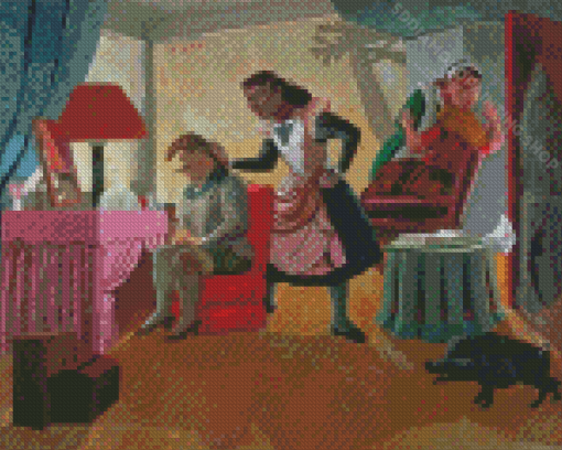 The Maids Paula Rego Diamond Painting