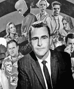 The Twilight Zone Movie Characters Diamond Painting