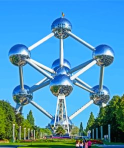 The Atomium Diamond Painting