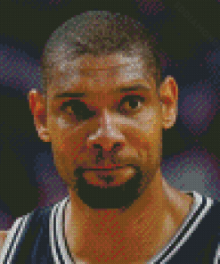 Tim Duncan Player Diamond Painting