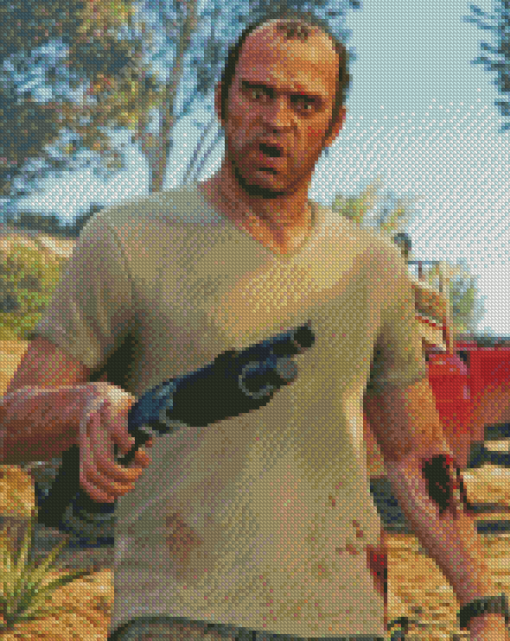 Trevor Philips Diamond Painting