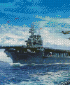 Uss Enterprise Art Diamond Painting